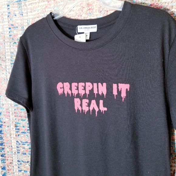 SUB URBAN RIOT Graphic Tee Creepin' It Real - Picture 2 of 6